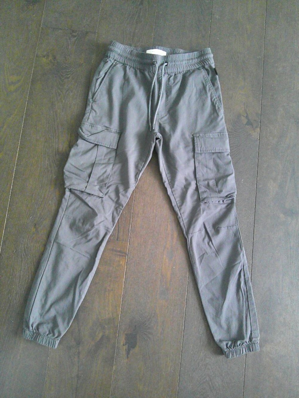 PacSun Women's Gray Drawstring Jogger Cargo Pants